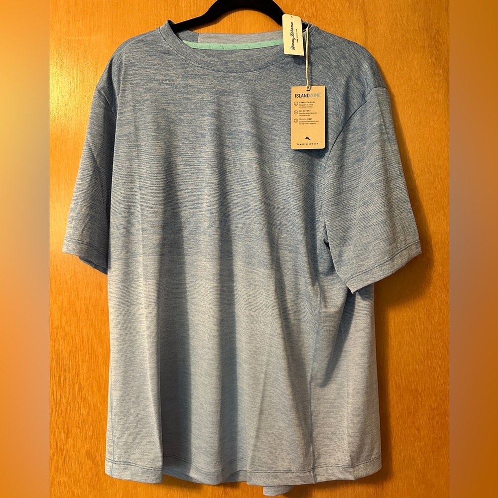 Tommy Bahama Ombré Tropic Crew Shirt, Infinity Blue